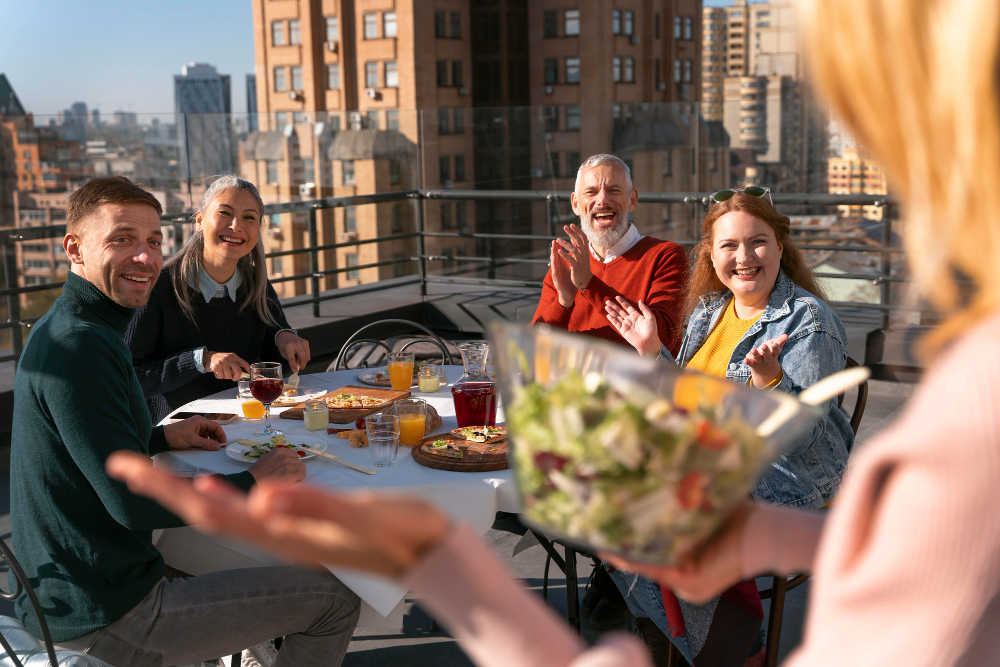 ROOFTOP GATHERING